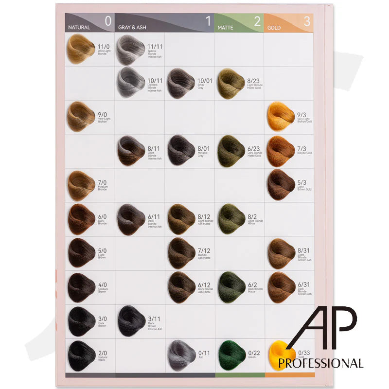 AP Professional Ammonia-Free Hair Color (100ml)