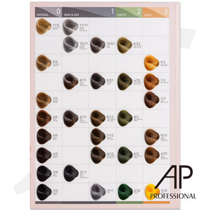 AP Professional Ammonia-Free Hair Color (100ml)