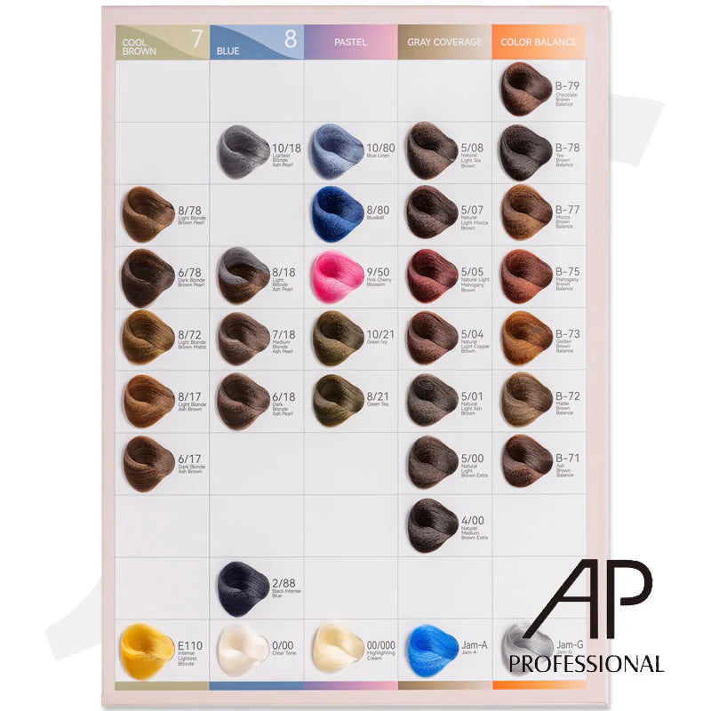 AP Professional Ammonia-Free Hair Color (100ml)