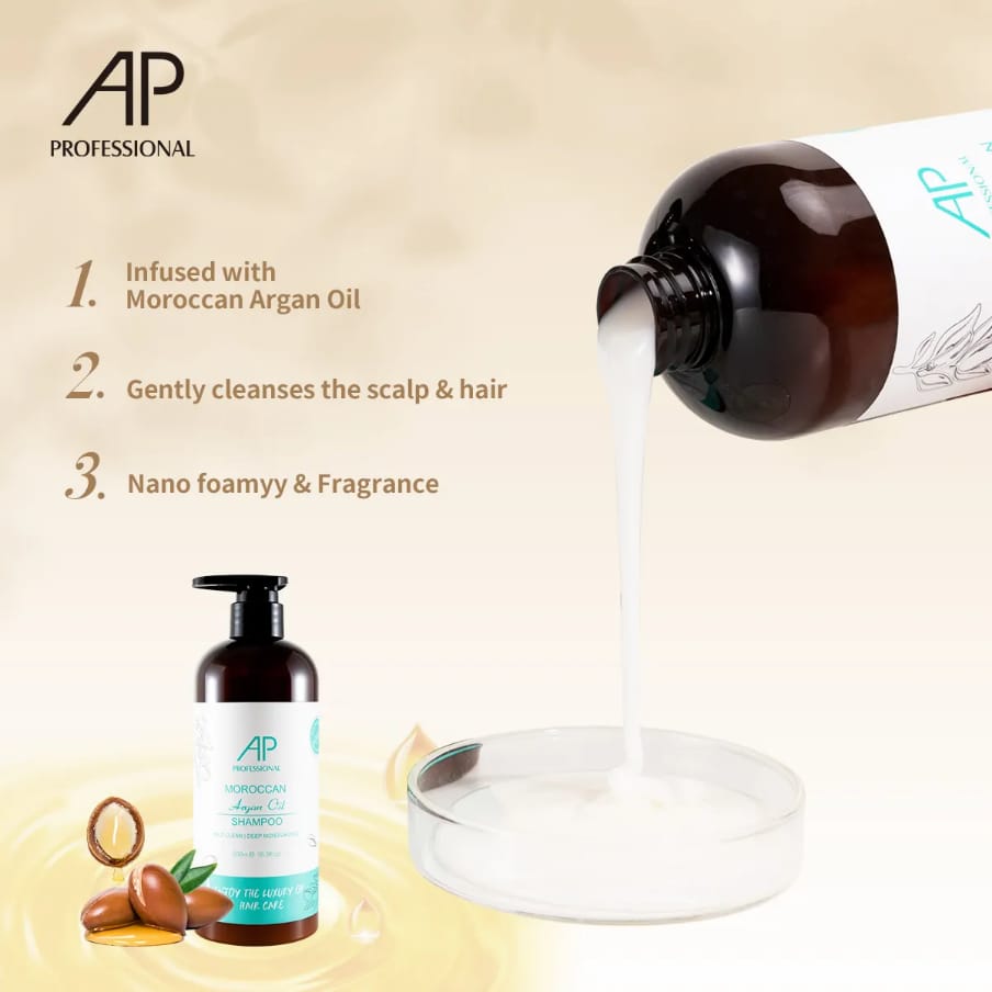 AP Professional Moroccan Argan oil Shampoo (500ml)