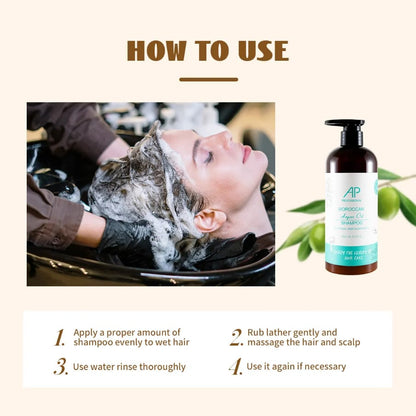 AP Professional Moroccan Argan oil Shampoo (500ml)